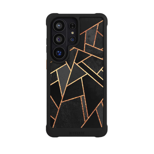 Samsung Galaxy S26 Ultra NIVOmax Schwarze Nacht Gold Druck