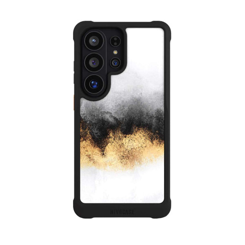 Samsung Galaxy S26 Ultra NIVOmax Grauer Himmelstaub Golddruck