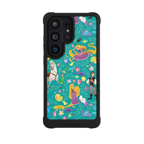 Samsung Galaxy S26 Ultra NIVOmax Rapunzel Blue Pattern