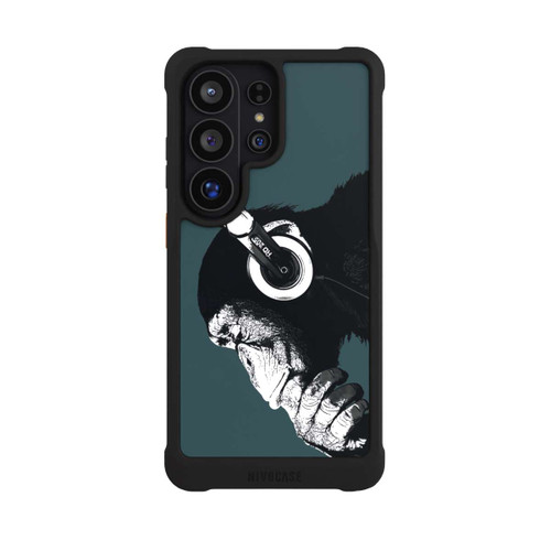 Samsung Galaxy S26 Ultra NIVOmax Denkender Affe Blau