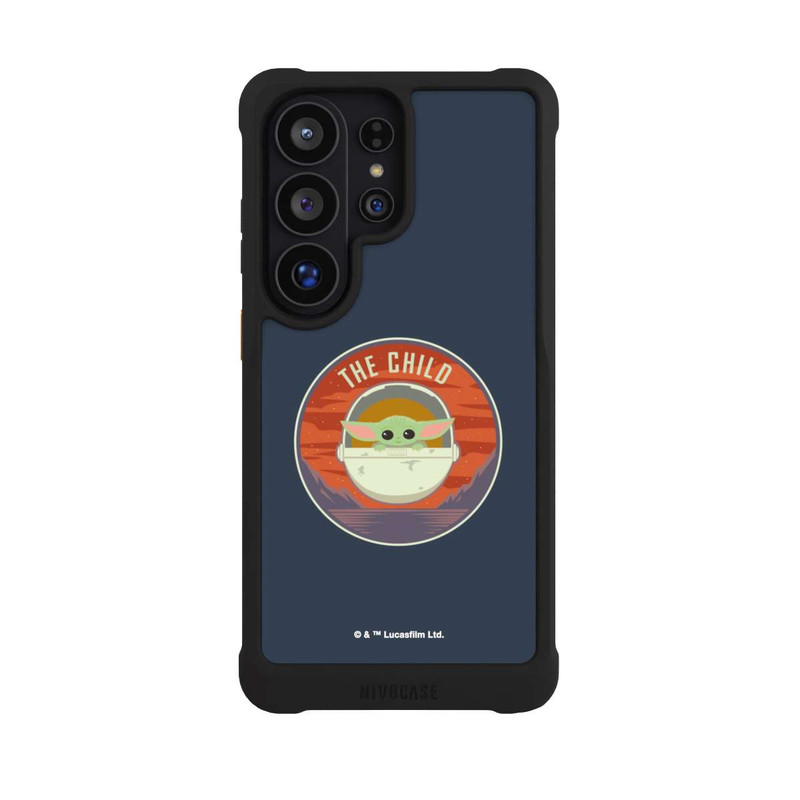 Galaxy S26 Ultra NIVOmax The Child Badge Blue