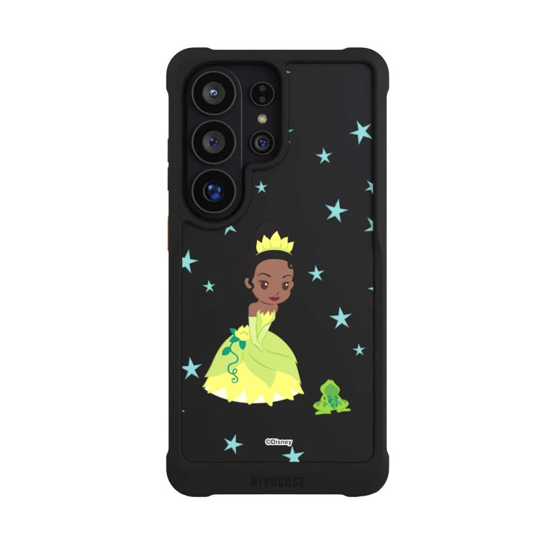 Galaxy S26 Ultra NIVOmax Princess Tiana Kiss the Frog transparent