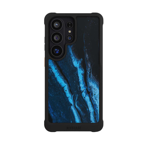 Samsung Galaxy S26 Ultra NIVOmax Blue oil texture
