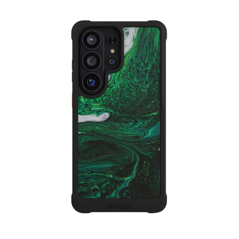 Galaxy S26 Ultra NIVOmax Green oil texture