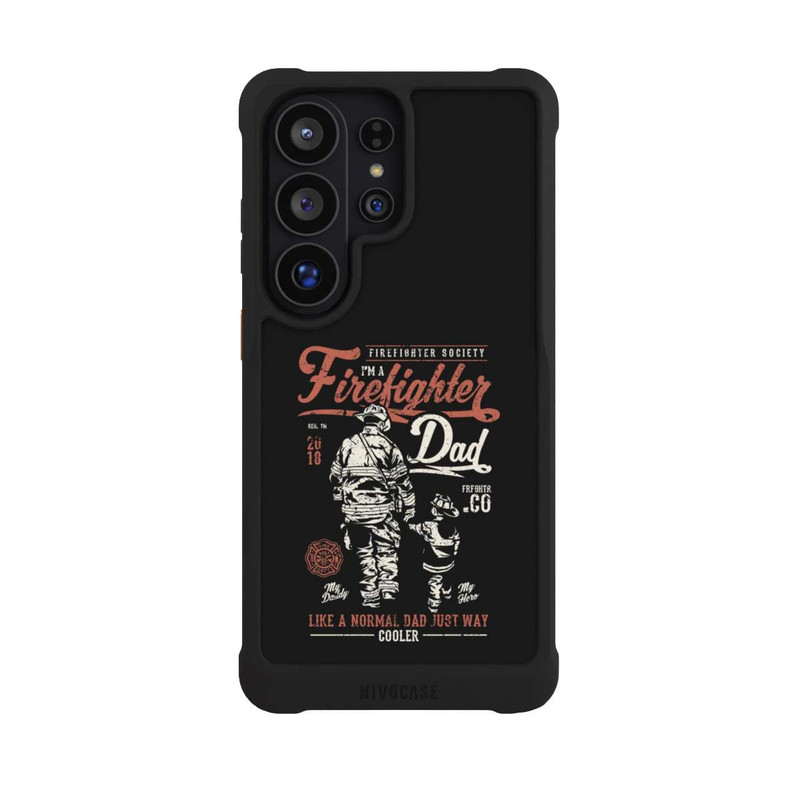 Galaxy S26 Ultra NIVOmax Firefighter Dad