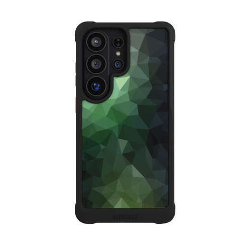 Samsung Galaxy S26 Ultra NIVOmax Polygonal Mosaic Green