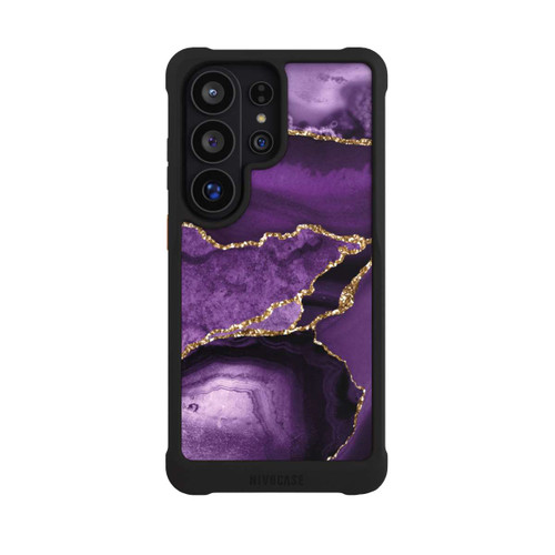 Samsung Galaxy S26 Ultra NIVOmax Marbre Violet Paysage