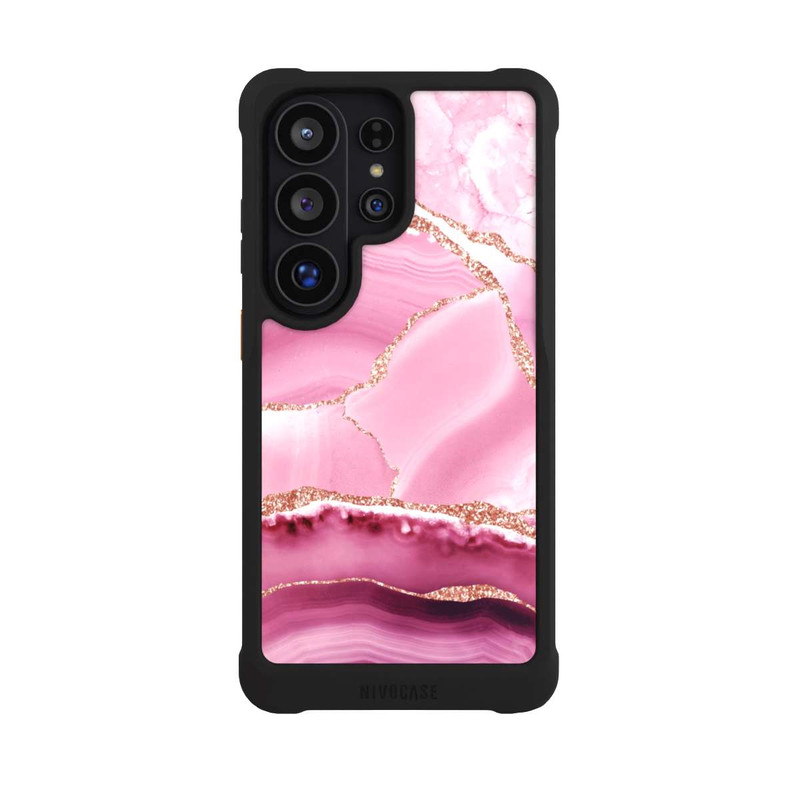 Galaxy S26 Ultra NIVOmax Marbre Sirène Rose