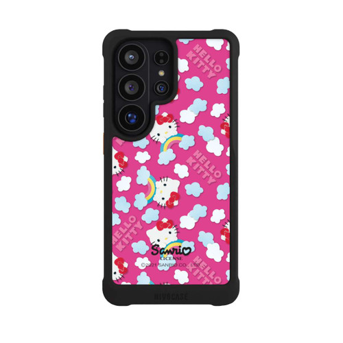 Samsung Galaxy S26 Ultra NIVOmax Hello Kitty Regenbogenmuster