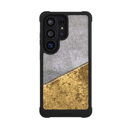 Samsung Galaxy S26 Ultra NIVOmax Concrete and Gold look