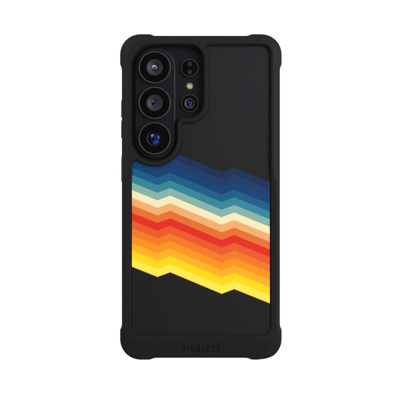 Galaxy S26 Ultra NIVOmax Abstract Rainbow Transparent