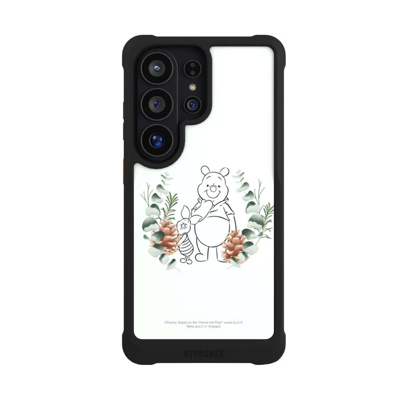 Galaxy S26 Ultra NIVOmax Green Love Ourson et Porcinet