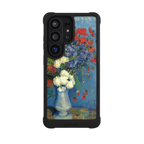 Samsung Galaxy S26 Ultra NIVOmax Stillleben Vase mit Kornblumen und Mohnblumen von Vincent Van Gogh