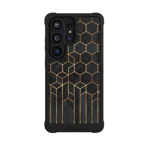 Samsung Galaxy S26 Ultra NIVOmax Schwarze Sechsecke