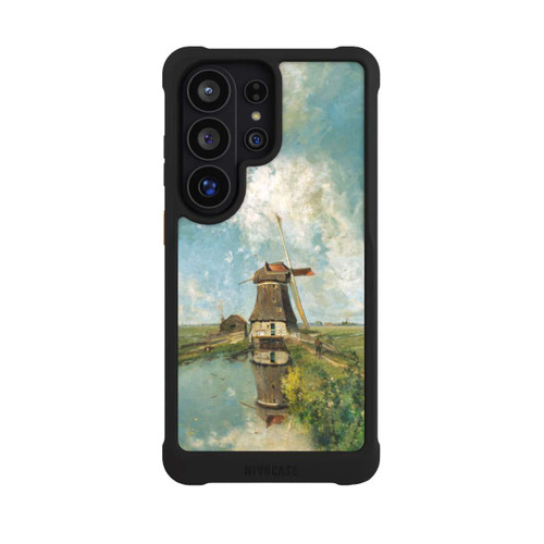Samsung Galaxy S26 Ultra NIVOmax A Windmill on a Polder Waterway