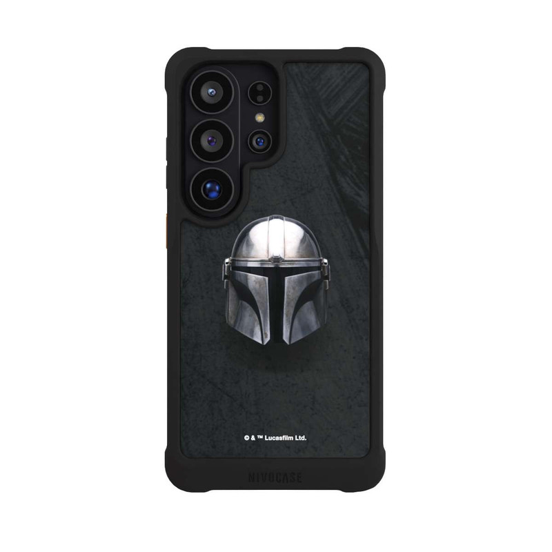 Galaxy S26 Ultra NIVOmax Casque Mandalorien Noir