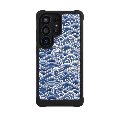 Samsung Galaxy S26 Ultra NIVOmax Vagues bleues kanagawa
