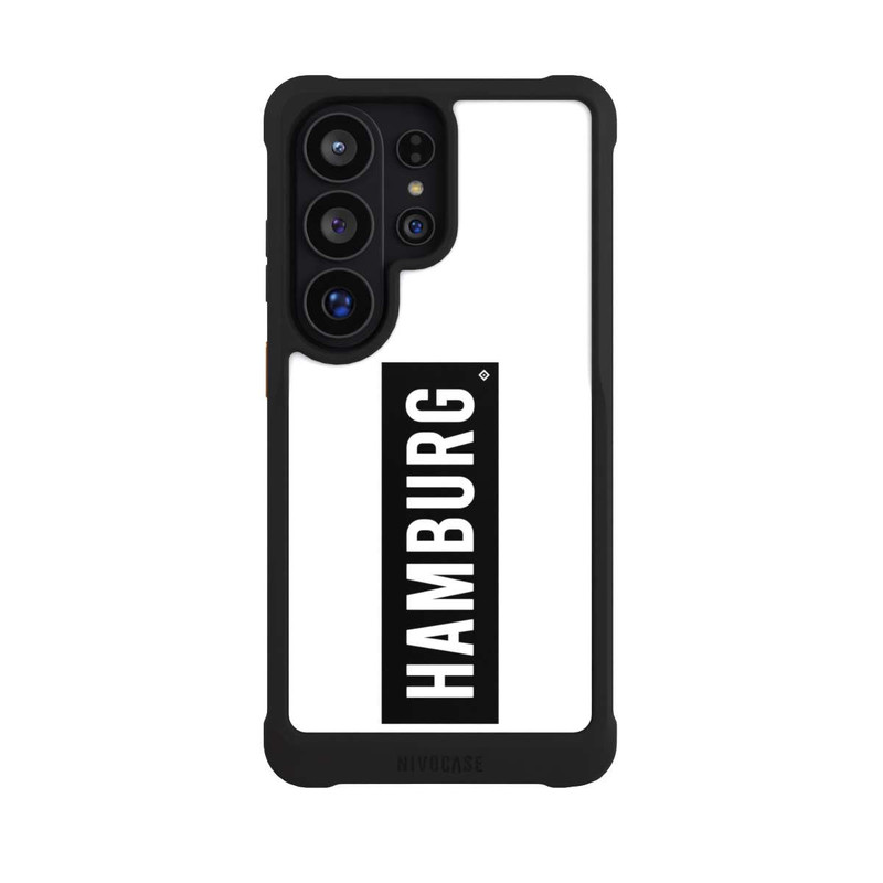 Galaxy S26 Ultra NIVOmax HSV Hamburg Schwarz Weiss