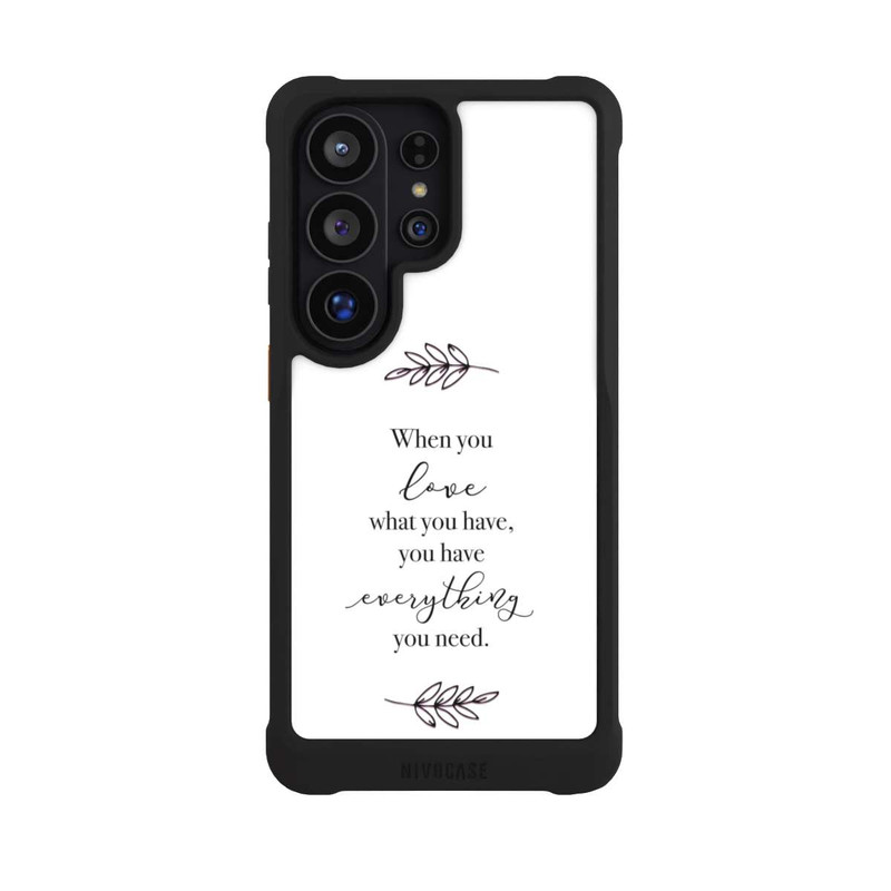 Galaxy S26 Ultra NIVOmax When You Love What You Have