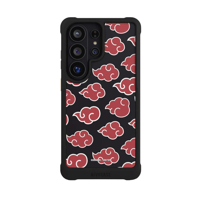 Galaxy S26 Ultra NIVOmax Akatsuki Pattern Black Big