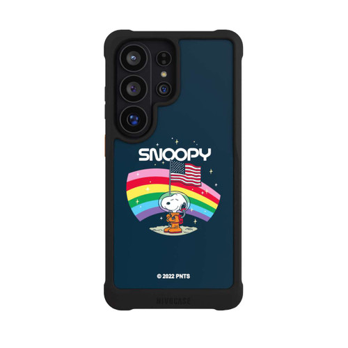 Samsung Galaxy S26 Ultra NIVOmax Snoopy Weltraumreisender Regenbogen