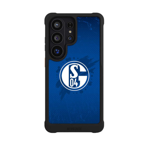 Samsung Galaxy S26 Ultra NIVOmax Schalke 04 Farbe Fleck Blau