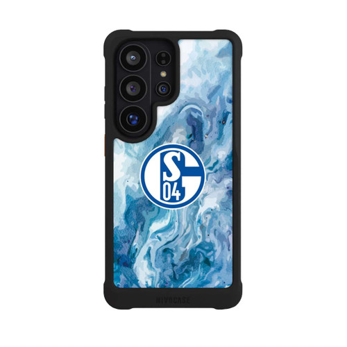 Samsung Galaxy S26 Ultra NIVOmax Schalke 04 Flüssig Blau