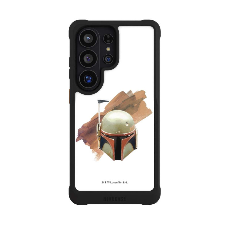 Galaxy S26 Ultra NIVOmax Boba Fett Helmet White