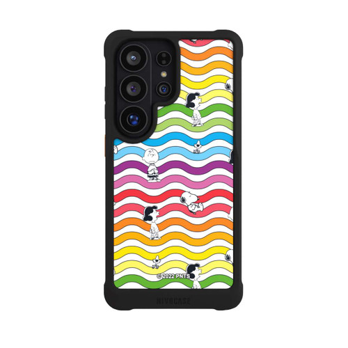 Samsung Galaxy S26 Ultra NIVOmax Snoopy Pattern Rainbow