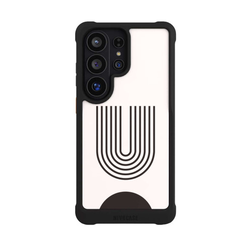 Samsung Galaxy S26 Ultra NIVOmax Moderne Kunst Schwarze Linien
