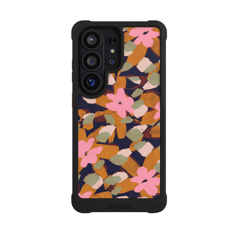 Galaxy S26 Ultra NIVOmax Pattern Fleurs Roses