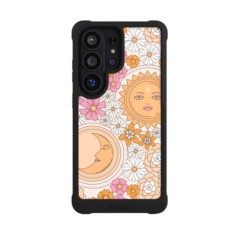Galaxy S26 Ultra NIVOmax Mond-Sonne-Blumen