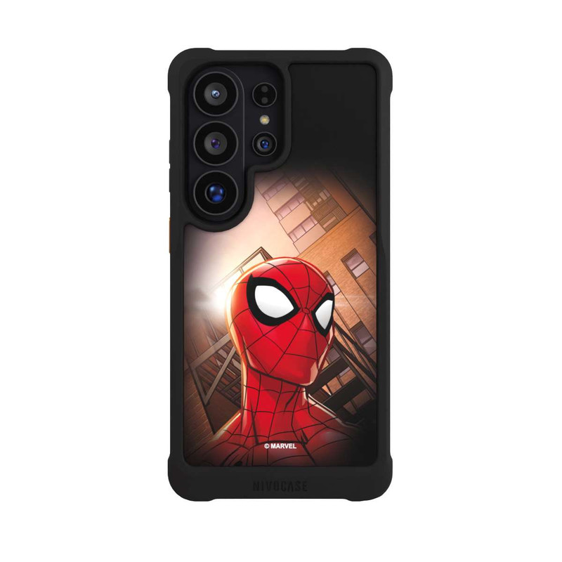 Galaxy S26 Ultra NIVOmax Spider-Man City