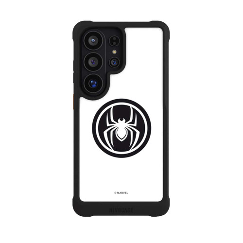 Samsung Galaxy S26 Ultra NIVOmax Spider-Man Logo White