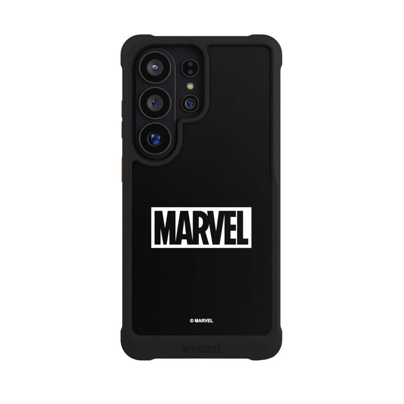 Galaxy S26 Ultra NIVOmax Marvel Logo Black