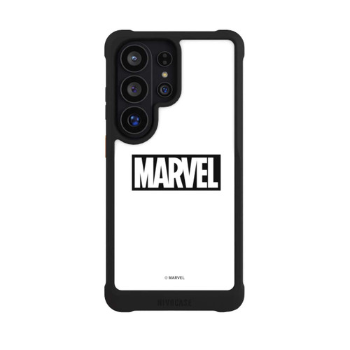 Samsung Galaxy S26 Ultra NIVOmax Marvel Logo White