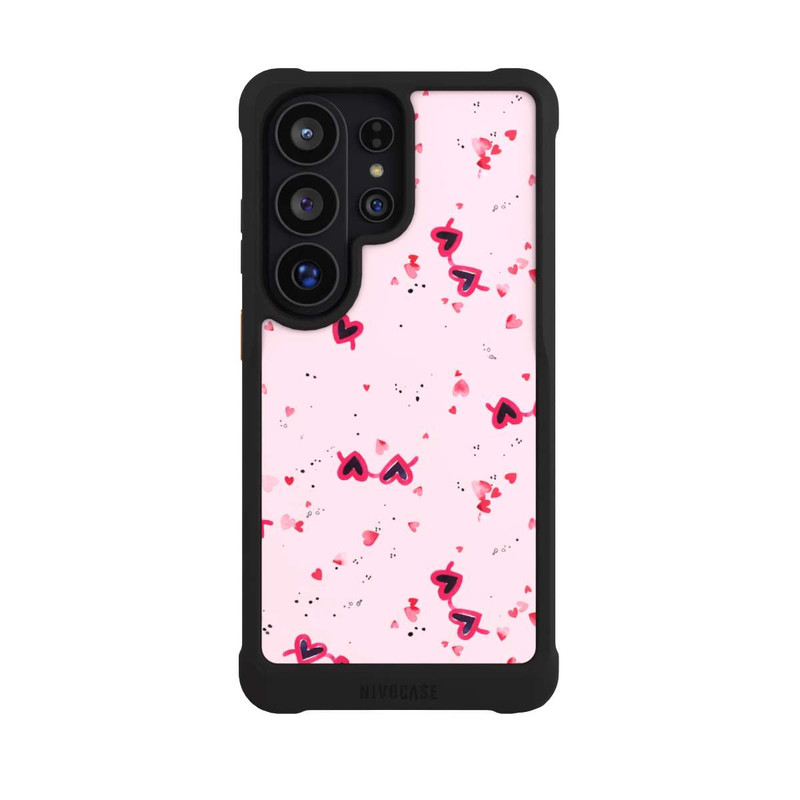 Galaxy S26 Ultra NIVOmax Lunettes de soleil Saint Valentin Coeurs