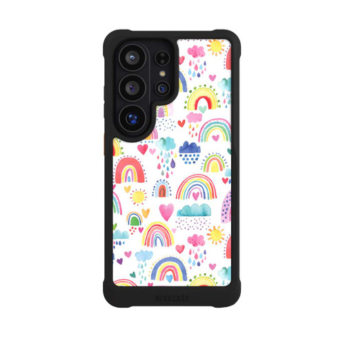 Samsung Galaxy S26 Ultra NIVOmax Lovely Rainbows Multi Red