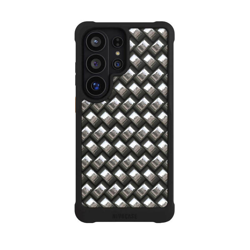 Galaxy S26 Ultra NIVOmax Glamour Silver Metal