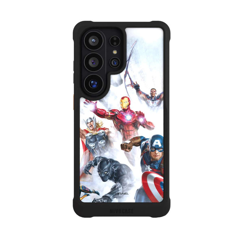 Galaxy S26 Ultra NIVOmax Les Avengers vous sautent dessus