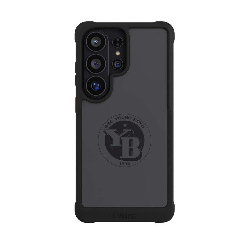 Galaxy S26 Ultra NIVOmax BSC YB Logo Grau