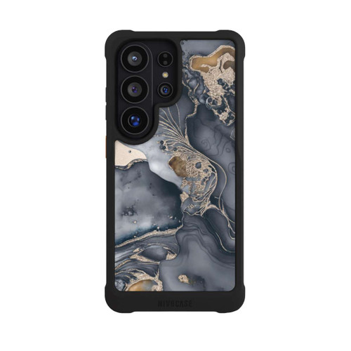 Samsung Galaxy S26 Ultra NIVOmax Alcohol Ink Gold Grey