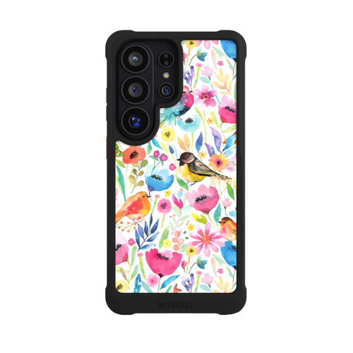 Samsung Galaxy S26 Ultra NIVOmax Wunderliche Vögel und Blumen
