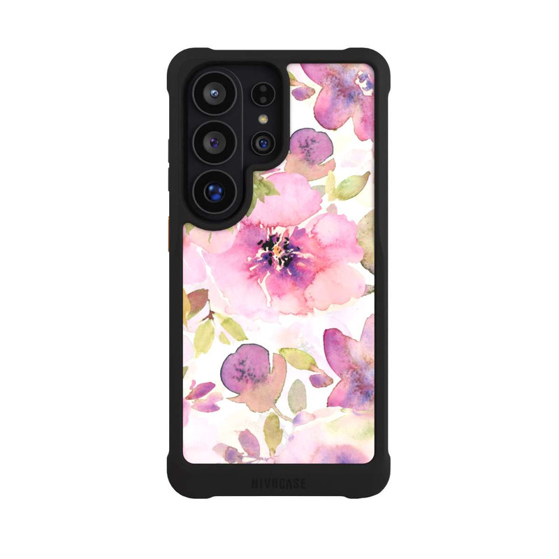 Galaxy S26 Ultra NIVOmax Tapete mit rosa Blumen
