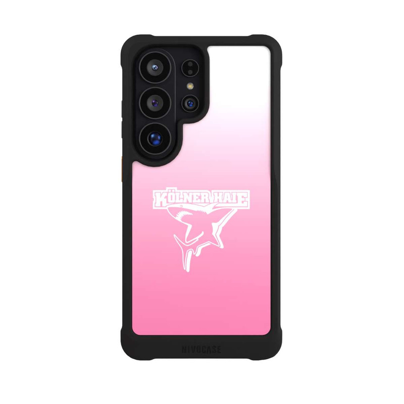 Galaxy S26 Ultra NIVOmax Kölner Haie Weiß Rosa
