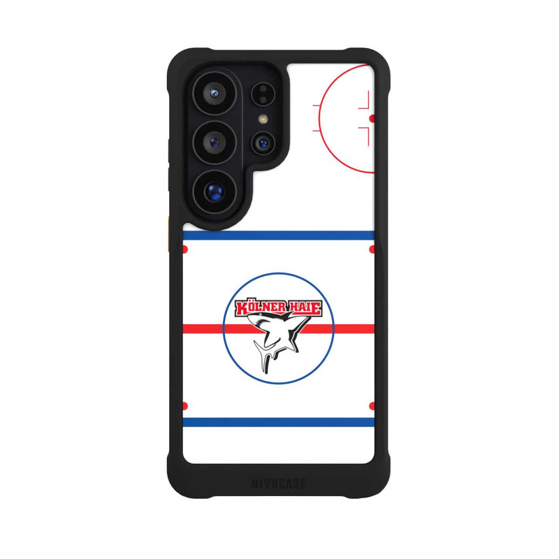 Galaxy S26 Ultra NIVOmax Kölner Haie Spielfeld