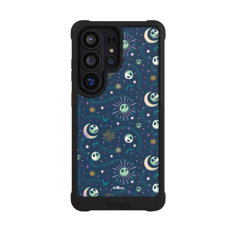 Galaxy S26 Ultra NIVOmax Cauchemar avant Noël Jack Skellington Motif Lune