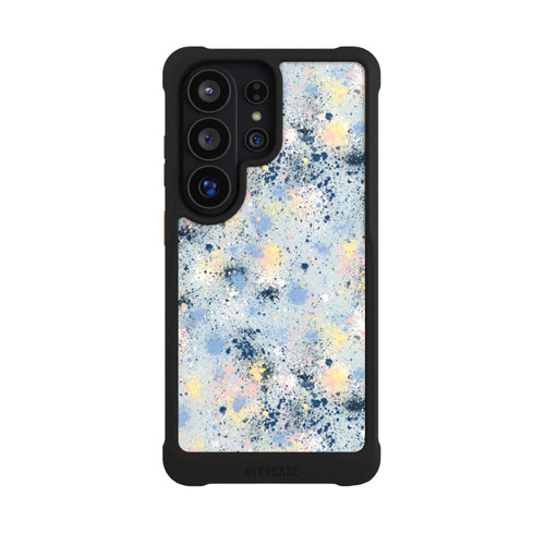 Samsung Galaxy S26 Ultra NIVOmax Tintentropfen Staub Textur Blau