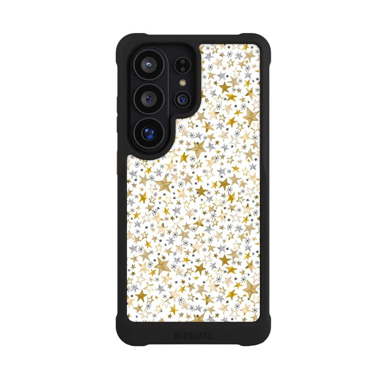 Galaxy S26 Ultra NIVOmax Winter Stars Gold