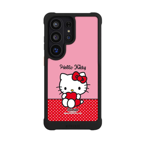 Samsung Galaxy S26 Ultra NIVOmax Hello Kitty sitzend mit Herz